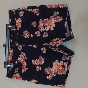 Floral shorts size 16